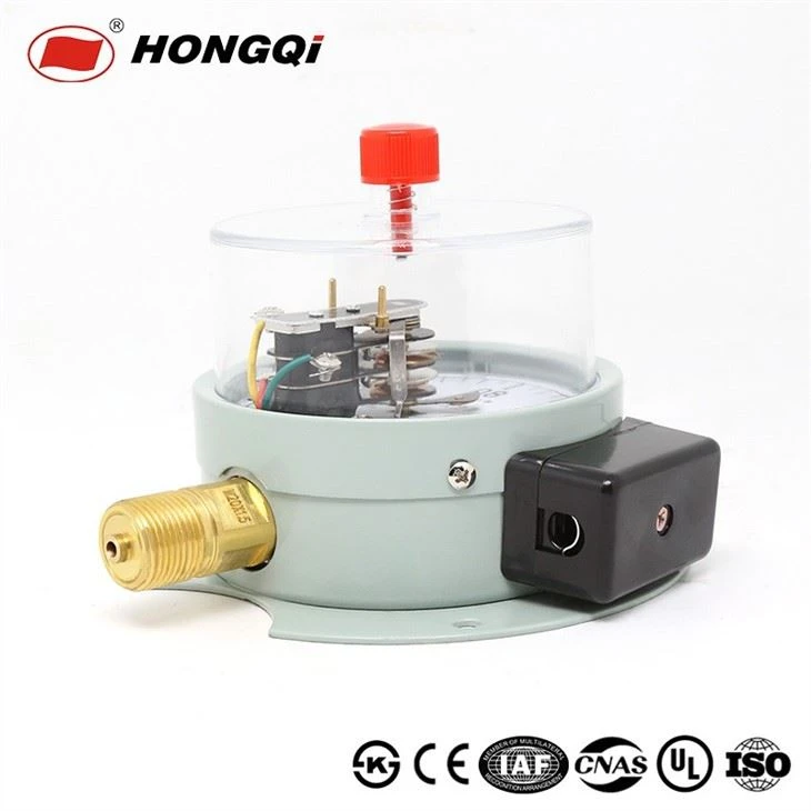 100mm YXC-100T Flange Pressure Gauge With Panel Mount