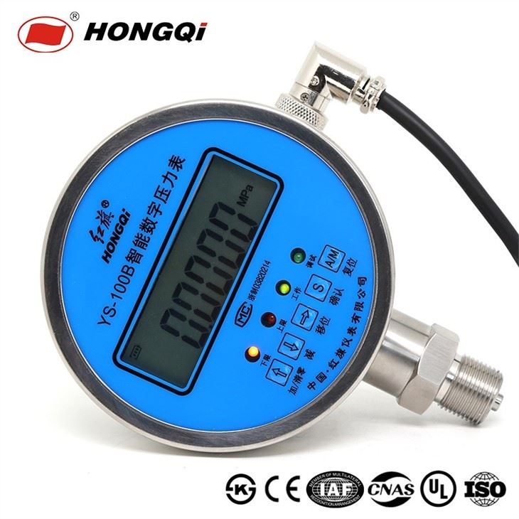 16 Bit Micro Processor Intelligent Digital Pressure Gauge