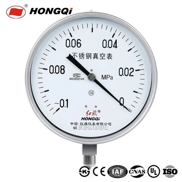 SS General Pressure Gauge For Oil/Chemical/Metallurgical Industry