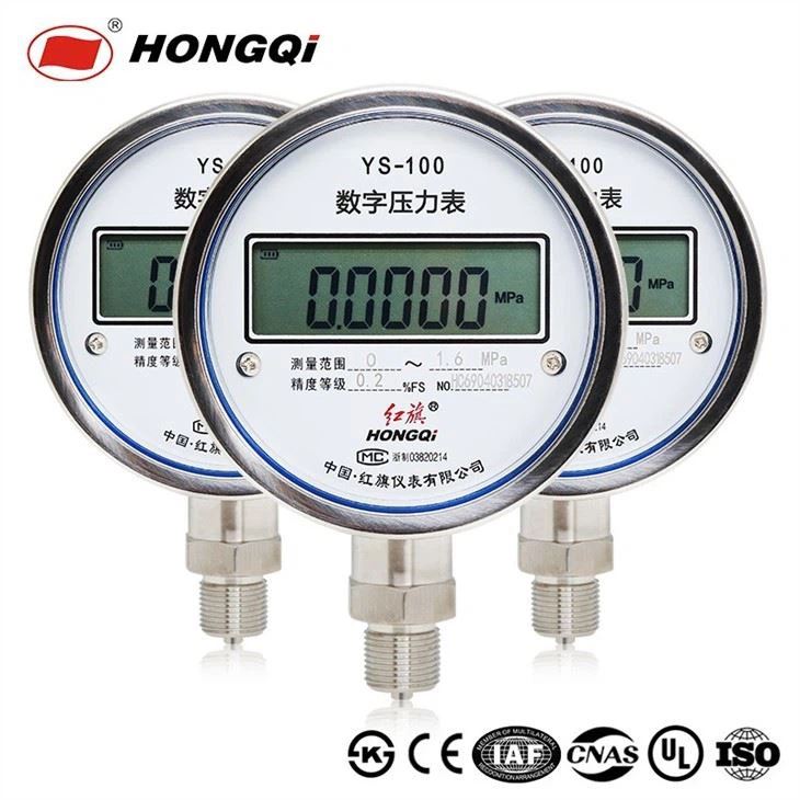 Stainless Steel Vacuum Of Liquid And Gas Manometer