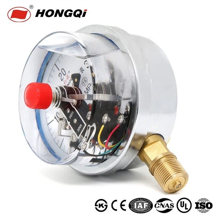 YTNXC-100 Shockproof Elctrical Contact Pressure Gauge