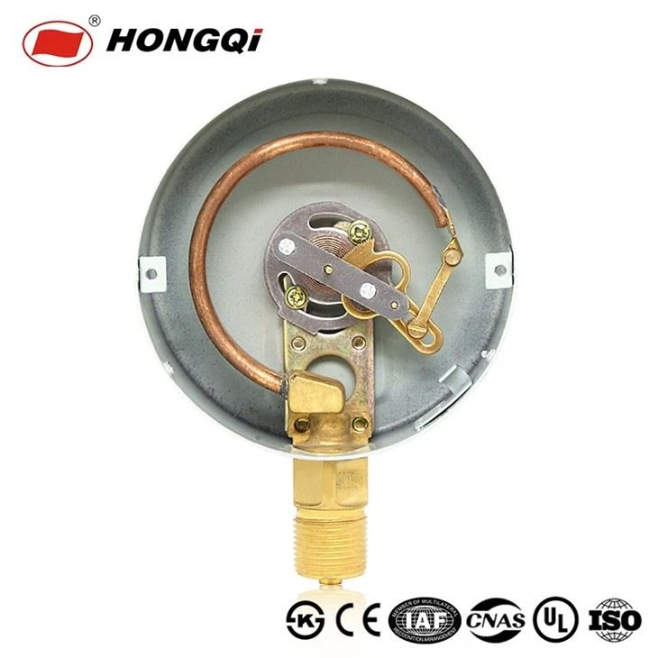Yx-100 Bottom Mount Electric Contact Temperature Pressure Gauge